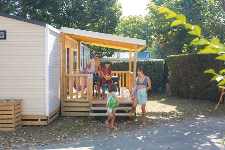 Camping voor 6 personen, met kinderzwembad in Olonne-sur-Mer