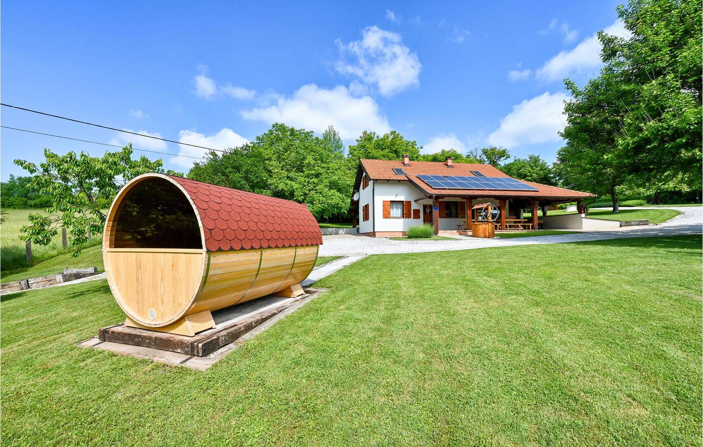Ferienhaus für 12 Personen mit Ausblick in Sisak-Moslavina