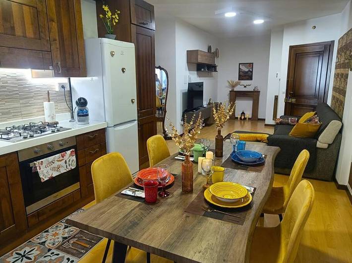 Appartamento per 4 persone, con Balcone e Panorama a Borno