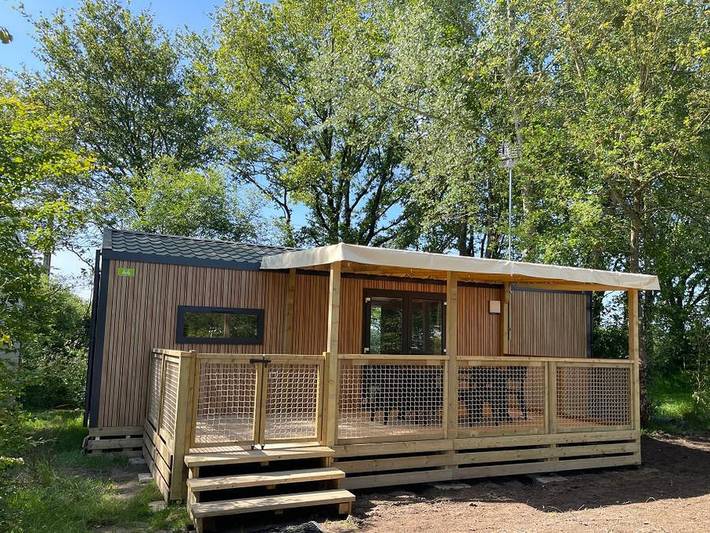 Mobil home pour 4 personnes, avec bassin pour enfant et sauna à Apremont - 2