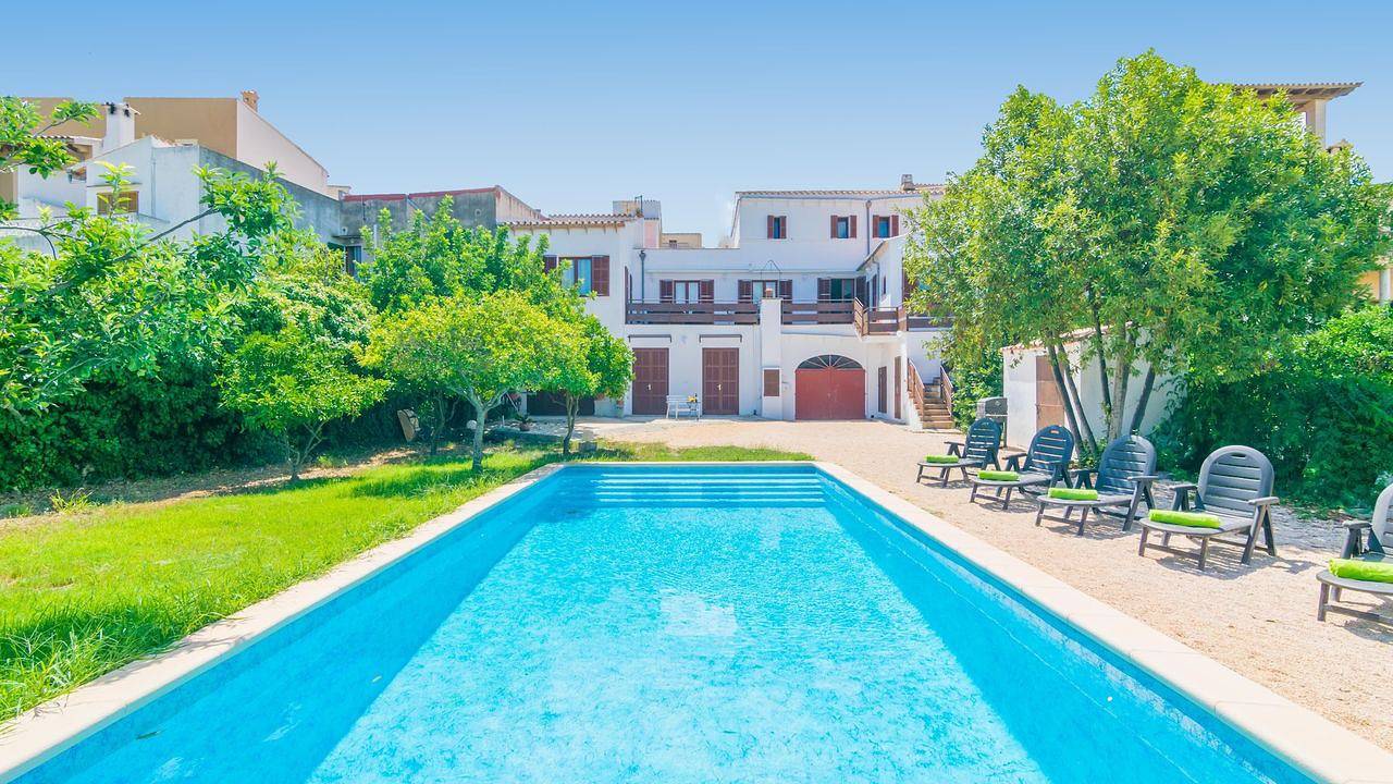 Villa for 10 people with pool in Capdepera, East Majorca