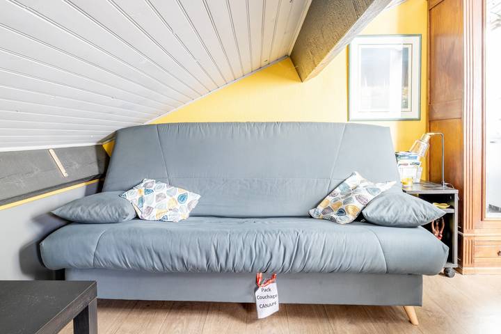 Ganzes Studio, Studio „Les Gîtes Du Robelier – Le Nid“ mit Gemeinschaftsgarten, Balkon und Wlan in Bouaye, Nantes und Umgebung