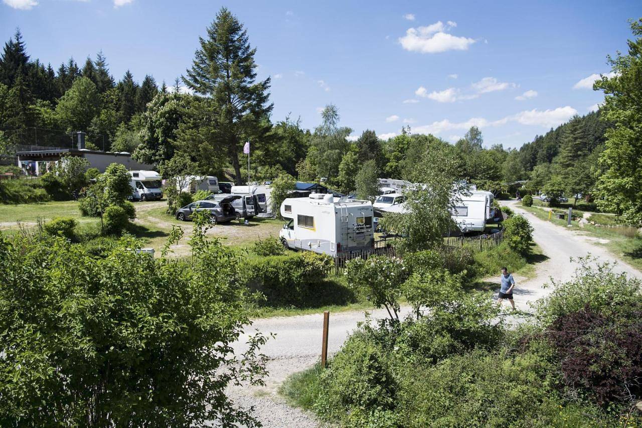 Harfenmühle Camping in Mörschied, Hunsrück