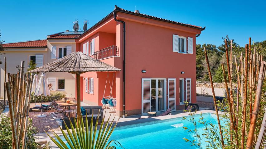Villa für 6 Personen, mit Garten und Terrasse auf Cres
