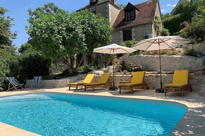Gîte pour 6 personnes, avec Balcon et Jardin