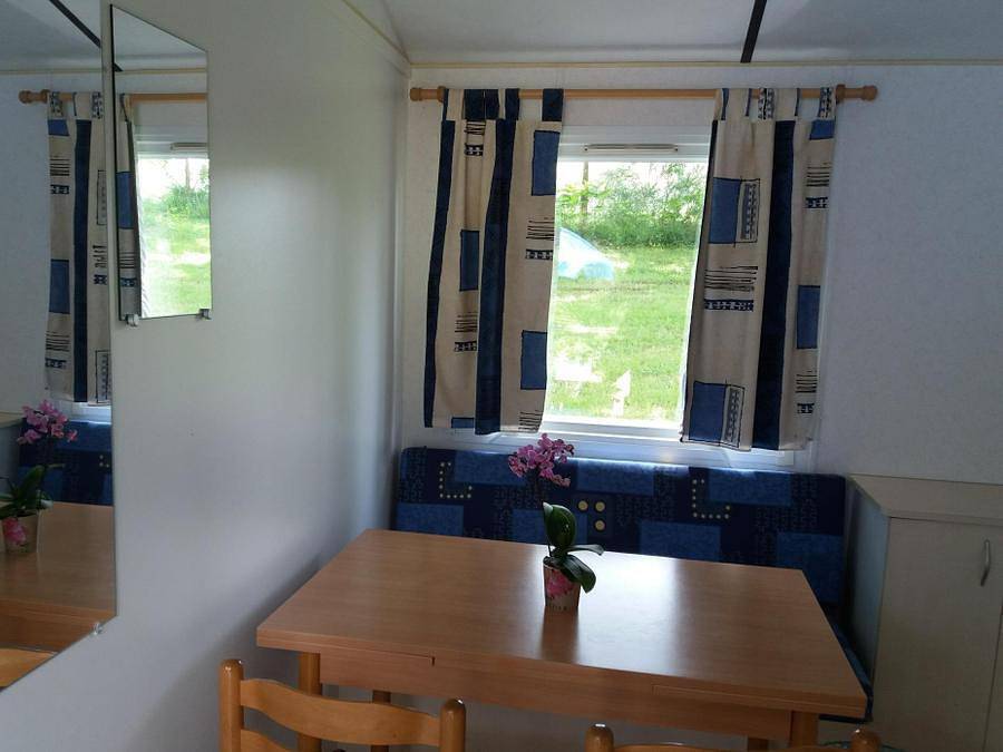 Camping la Ripole - Mobile home 4 persons - Bikini in Abjat-sur-Bandiat, Périgord-Limousin Regional Nature Park