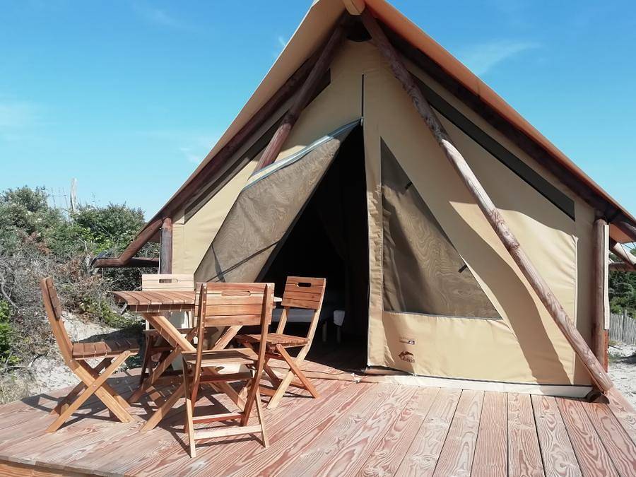 Camping Mer et Vacances - Safarizelt 4 personen - Zelt Freitag in Plage de Malo-les-Bains, Leffrinckoucke