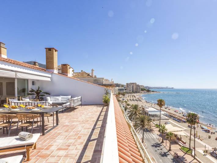 Ferienwohnung für 6 Personen, mit Terrasse und Pool sowie Meerblick, kinderfreundlich - 1