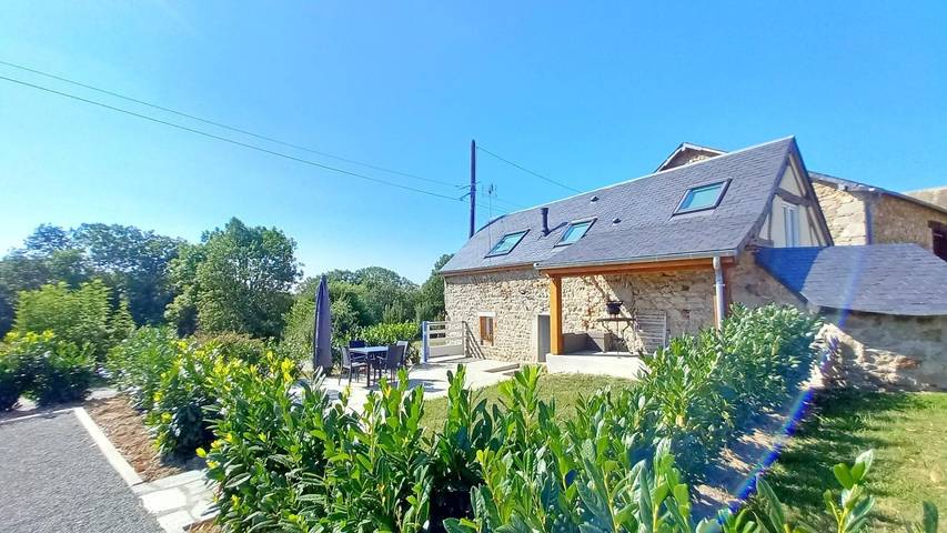 Gîte pour 4 personnes, avec jardin