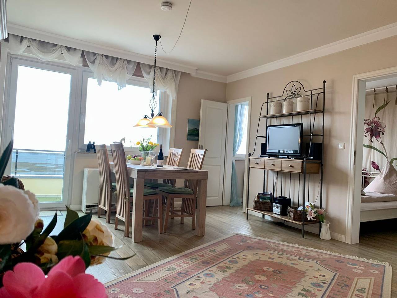 Ganze Wohnung, Ferienwohnung Prielkieker mit direktem Meerblick in St. Peter-Bad, St. Peter-Ording