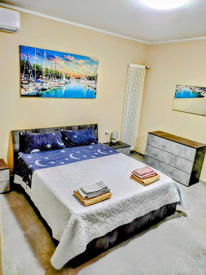 Appartamento per 3 persone, con Balcone e Terrazza nonché Giardino e Panorama a Gradara