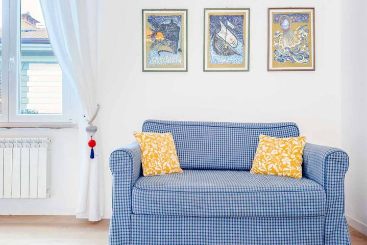 Ganze Wohnung, Ferienwohnung für 4 Personen mit Balkon/Terrasse in La Spezia (By), La Spezia