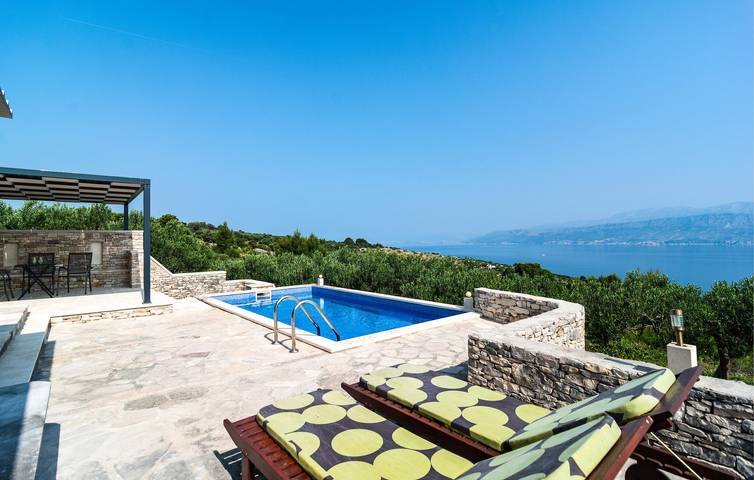 Ferienhaus für 2 Personen, mit Pool und Garten - 1
