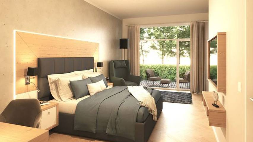 Vakantiewoning voor 2 personen, met tuin in Bensersiel