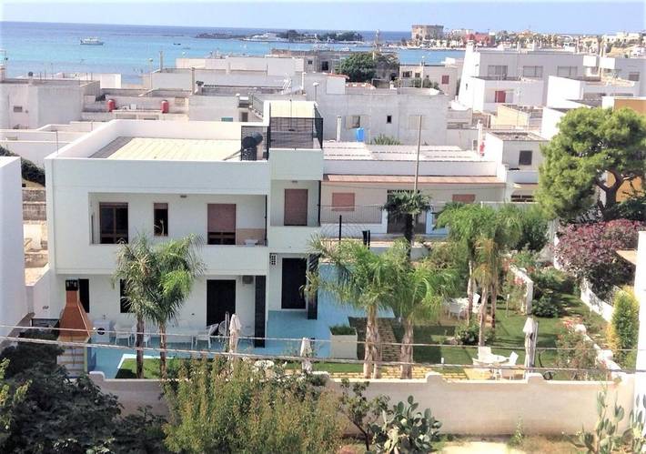 Location de vacances pour 2 personnes, avec jardin à Porto Cesareo