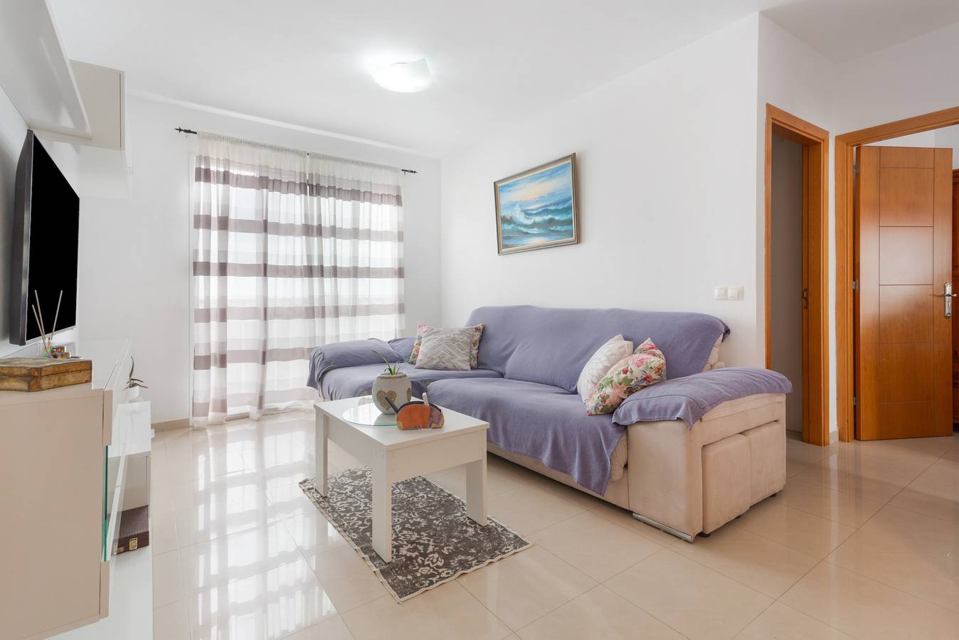 Appartement entier, Appartement de vacances 'vv Manorosa' avec vue mer, Wi-Fi et climatisation in Playa de Gran Tarajal, Gran Tarajal