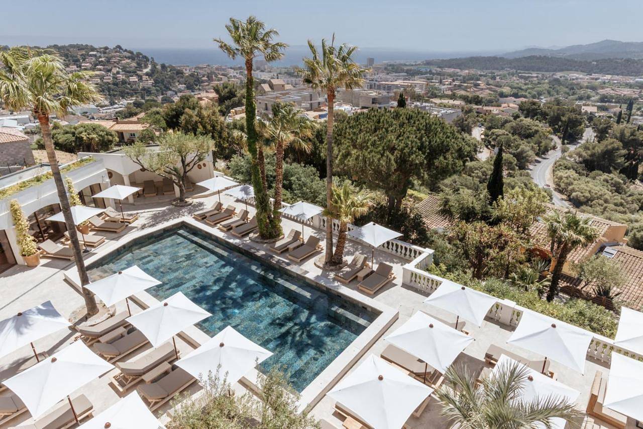 Hôtel pour 3 personnes avec piscine in Bormes-les-Mimosas, Parc national de Port-Cros