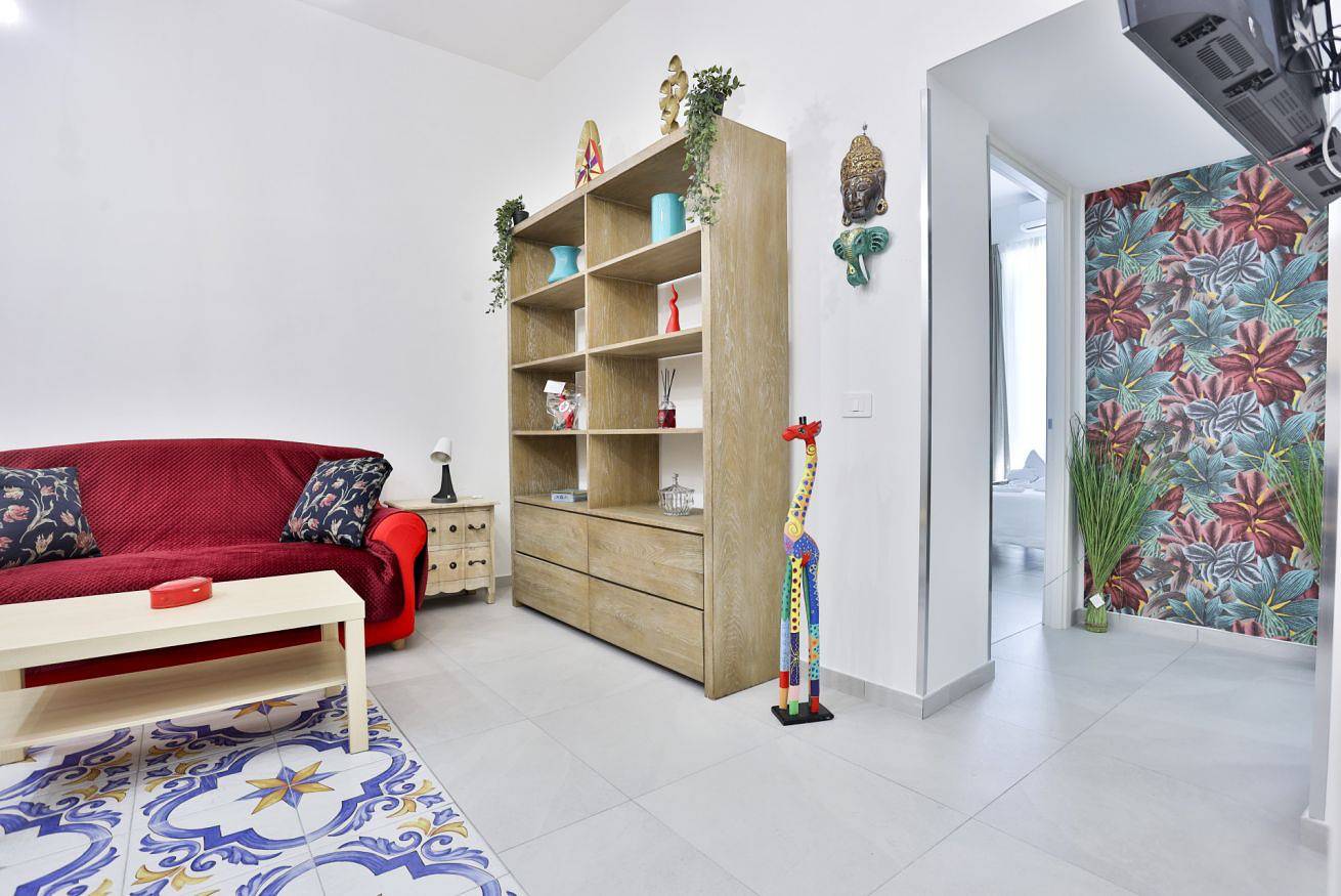 Ganze Wohnung, Ferienwohnung für 7 Personen mit Balkon/Terrasse in Neapel, Neapel Provinz