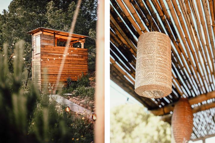 Zelt für 2 Personen, mit Terrasse und Garten sowie Sauna in Aljezur - 2