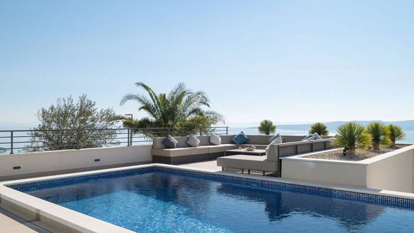 Villa pour 12 personnes, animaux acceptés à Brela - 2