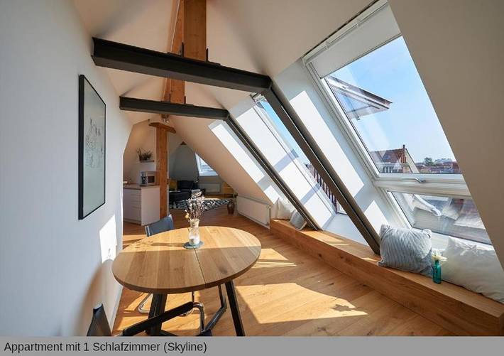 Ferienwohnung für 3 Personen, mit Garten und Ausblick in Herrenhäuser Gärten