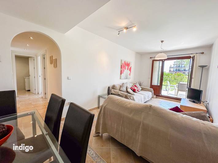 Apartamento entero, Apartamento de vacaciones para 6 personas con piscina para niños in Urbanizacion Costa Esuri, Ayamonte