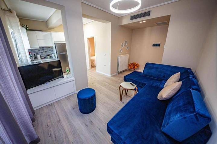 Apartament wakacyjny dla 4 osób, z widok i balkon w Ksamil