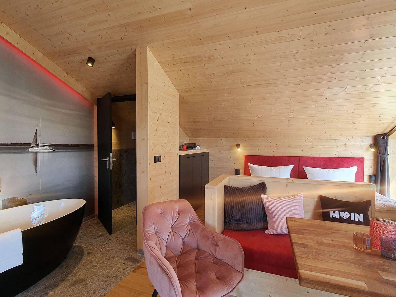 Werderchalet "Wolke 7" - Sauna, Kamin, Tiny House in Boiensdorf, Neuburg