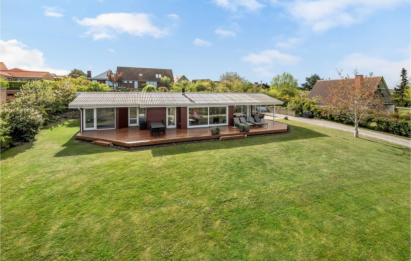 Ferienhaus für 8 Personen mit Terrasse in Knebel, Süddjursland