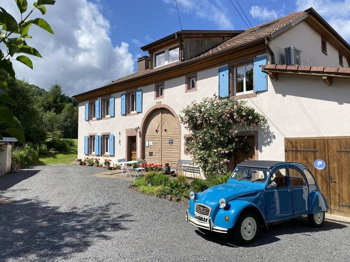 Chambre d’hôte pour 2 personnes, avec Terrasse ainsi que Jardin et Vue