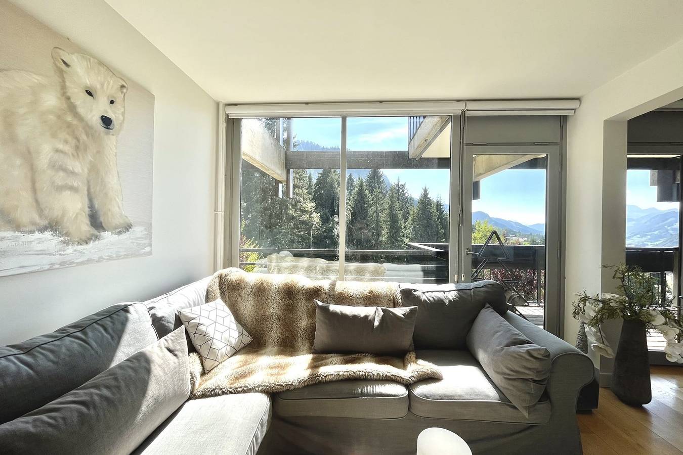 Apartamento entero, Charming 50m² flat with stunning view of Megève in Megève, Pays du Mont-Blanc