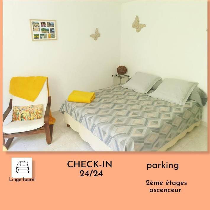 Appartement de vacances pour 2 personnes, avec vue