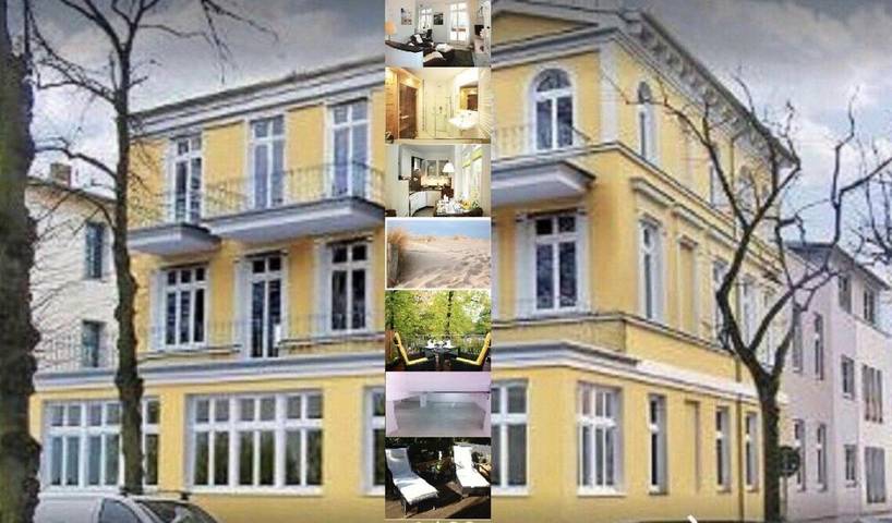 Ferienwohnung für 2 Personen, mit Balkon und Terrasse sowie Sauna und Ausblick