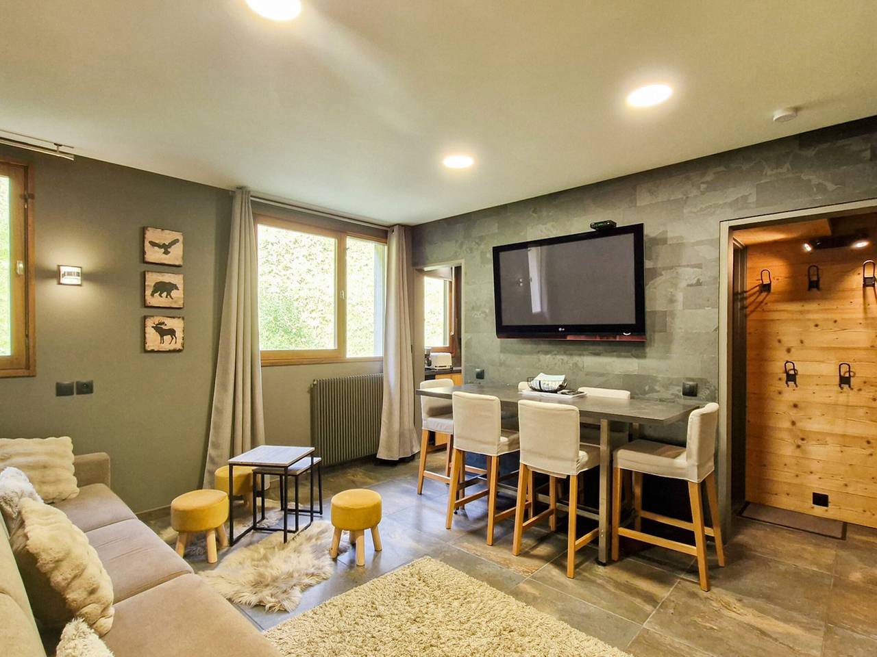 Studio entier, Studio rénové à Flaine, proche des pistes et commerces in Flaine, Arâches-la-Frasse