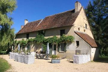 Gîte pour 4 personnes, avec jardin à Bocal (récipient)