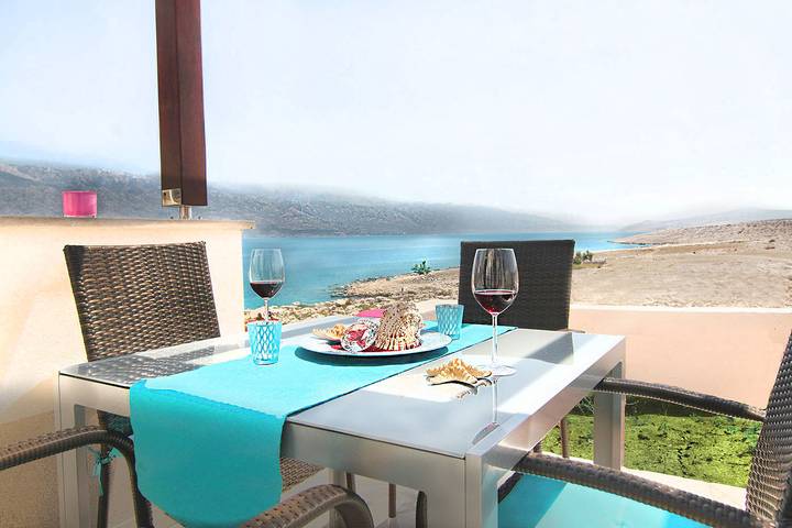 Ferienhaus für 4 Personen, mit Ausblick und Balkon sowie Garten in Zadar - 3