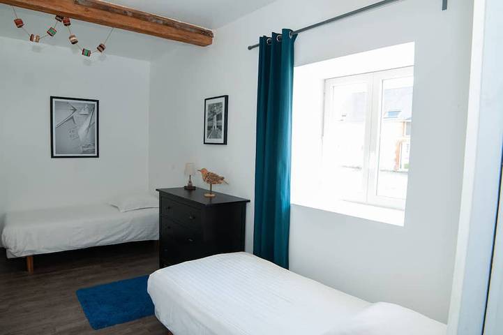 Freistehendes, 80 m² großes Einfamilienhaus im Küstenstil in Saint-Benoît-de-l'Aure, Bayeux und Umgebung