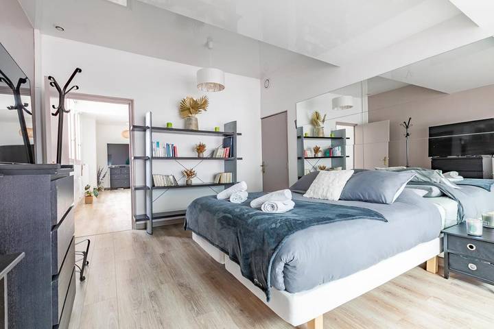 Apartamento de vacaciones para 8 personas, con jardín y vistas, Familias con niños - 1
