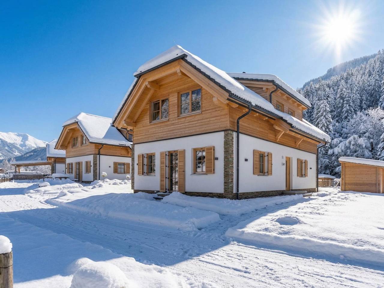 Freistehendes Chalet mit finnischer Sauna in Rottenmanner und Wölzer Tauern, Irdning-Donnersbachtal