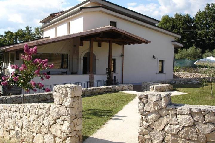 Agriturismo per 2 persone, con Balcone e Giardino nonché Panorama in Provincia di Frosinone