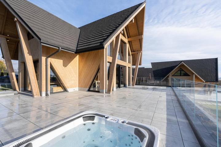 Ośrodek wypoczynkowy dla 10 osób, z basen i sauna oraz ogród i widok, zwierzęta dozwolone w Bańska Wyżna