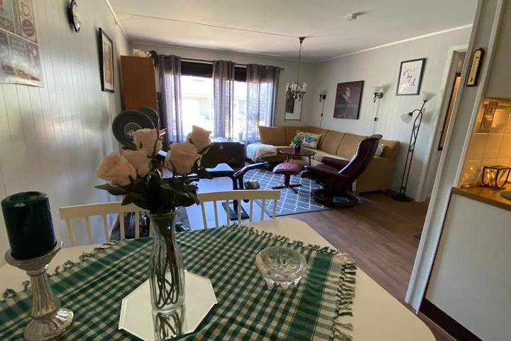 Appartement de vacances pour 4 personnes, avec jardin