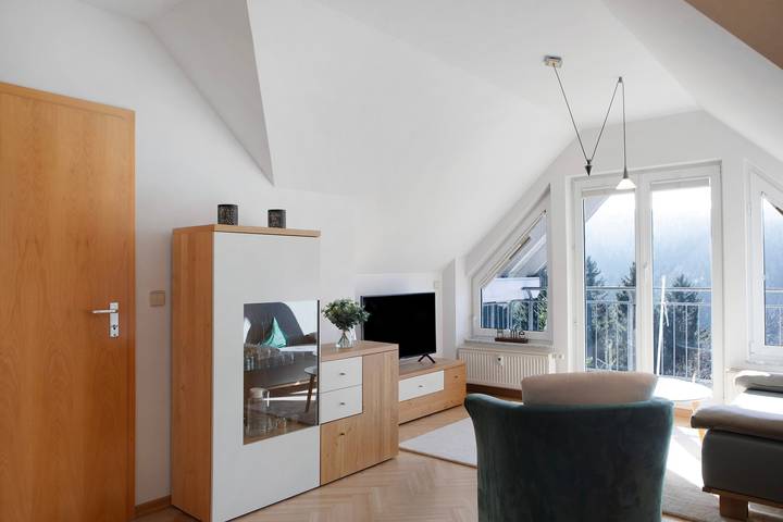 Ferienwohnung für 2 Personen, mit Balkon und Sauna am Rennsteig - 2