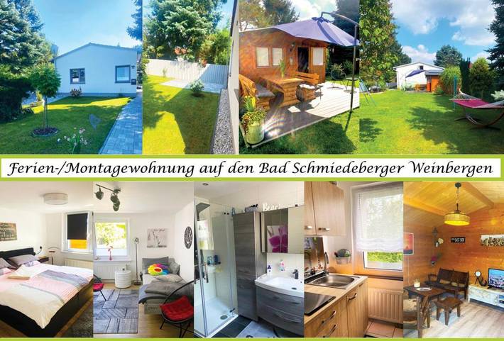 Bungalow für 3 Personen, mit Terrasse und Garten in Wittenberg (Landekris)
