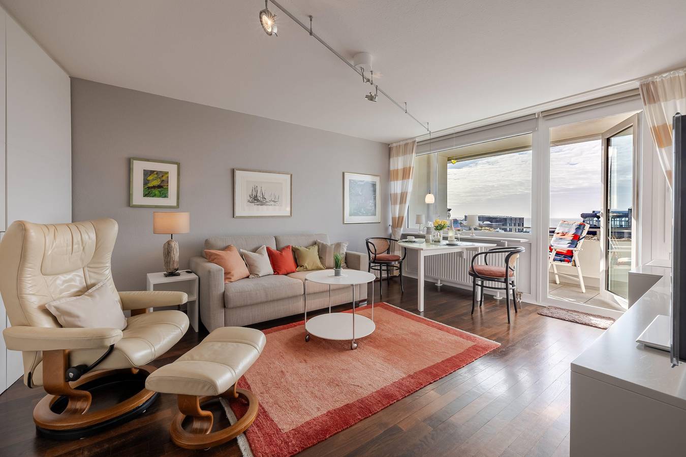 Ganze Ferienwohnung, Meerblick-App. im Kurviertel von Westerland-Sylt in Westerland, Sylt (Gemeinde)