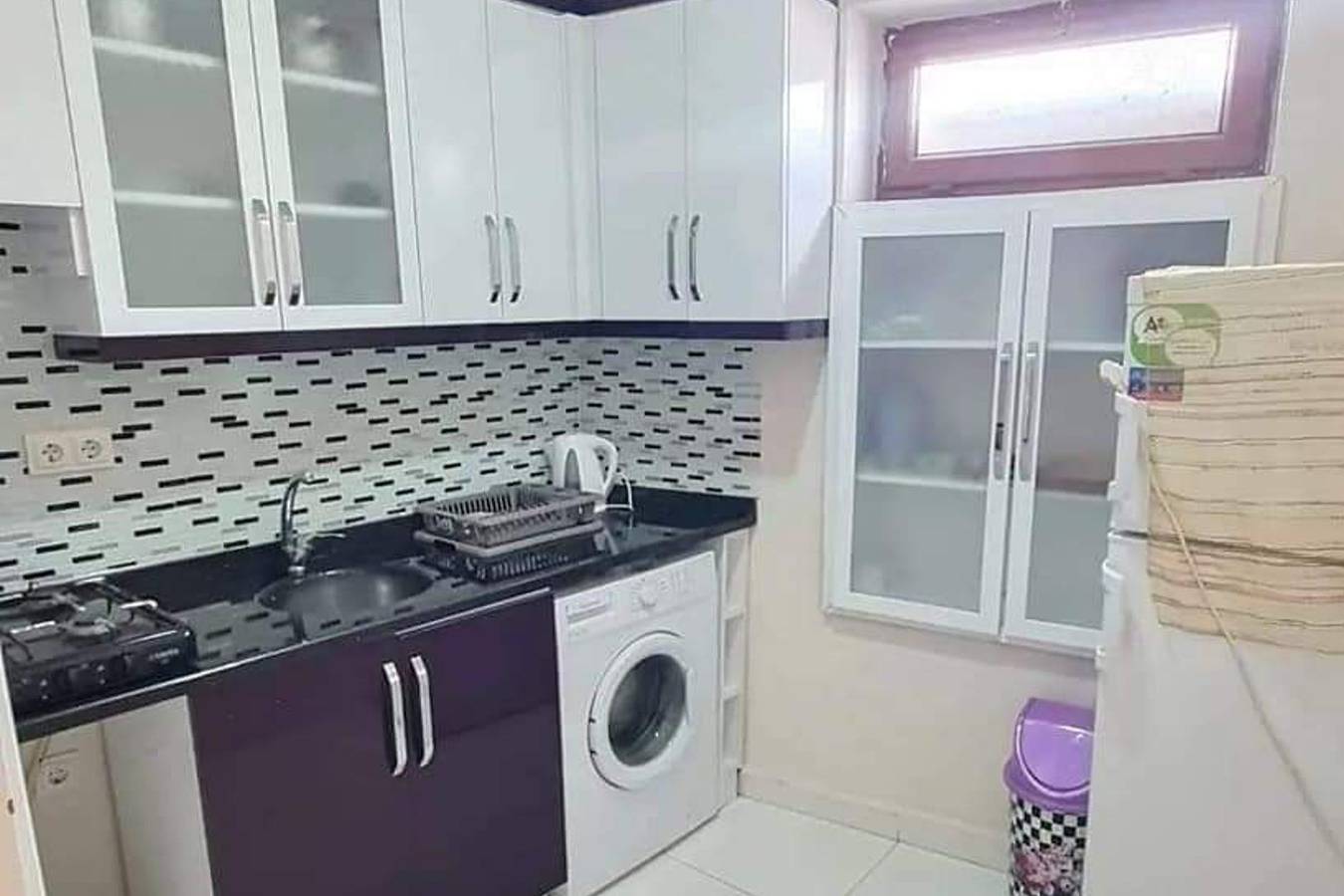 Entire holiday apartment, Central 1 Bed w Balcony, Sea Views & Roof Terrace in Alanya, Antalya Province