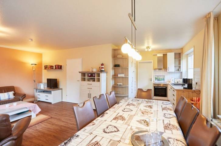 Ferienwohnung für 8 Personen, mit Terrasse und Garten auf Borkum - 3