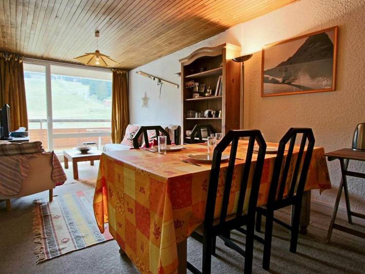 Gîte pour 6 personnes, avec balcon dans Cinema le Schuss (Chamrousse)