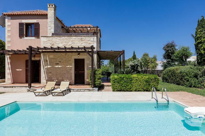 Ferienhaus für 6 Personen, mit Balkon und Terrasse sowie Garten in Rethymno und Umgebung - 2