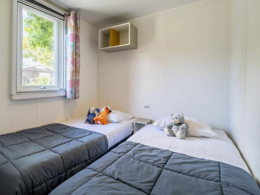 Camping Paradis Au port de l'houmeau - Mobilhome 4 personas - Oro 3 Habitaciones 4 Personas + Tv in L'Houmeau, Región de La Rochelle